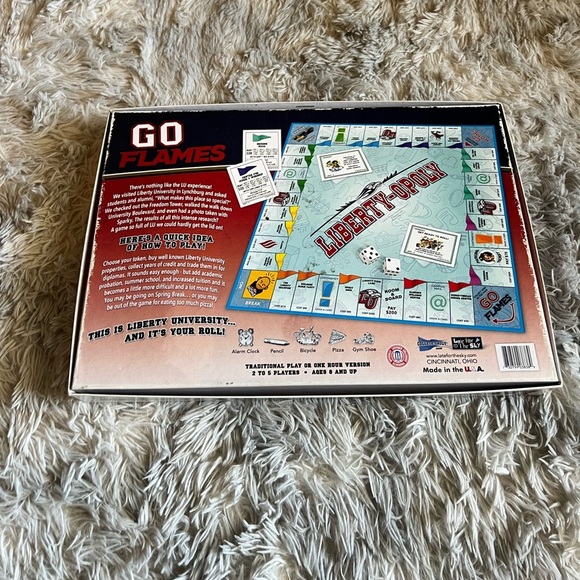 NWOT late for the sky Liberty-Opoly board game‎ - Picture 5 of 5